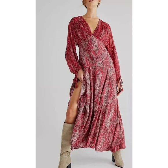 Free People | Dresses | Free People Mirage Maxi Dress | Poshmark